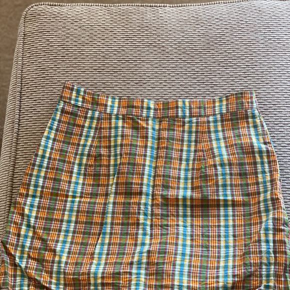 Forever 21 Plaid Mini Skirt - Picture 3 of 4